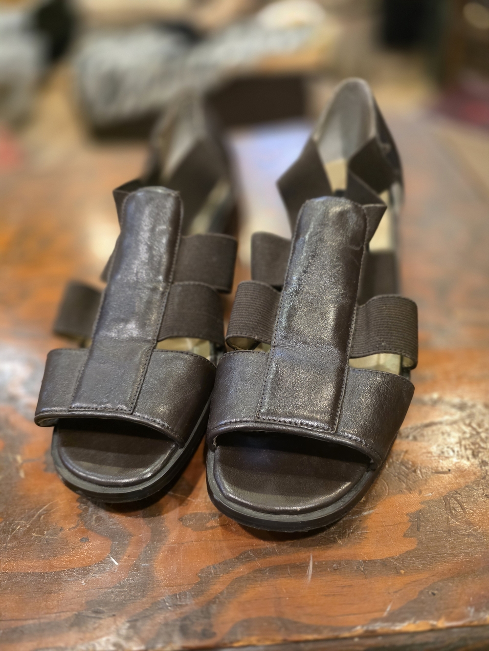 Ipanema Brown Wide-Strap Open-Toe Sandals